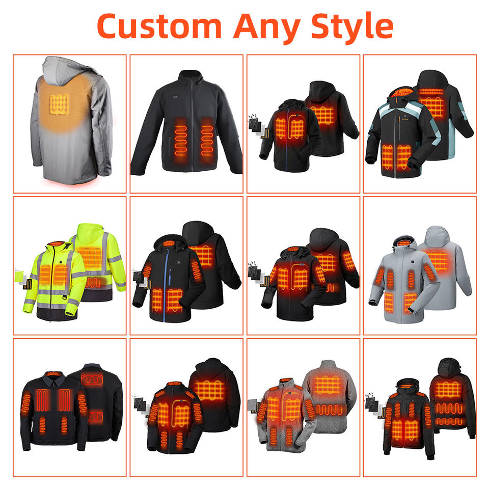 Zimowa Kurtka Ogrzewana Unisex TM