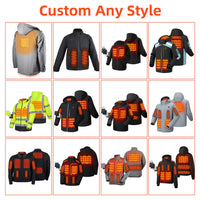 Zimowa Kurtka Ogrzewana Unisex TM