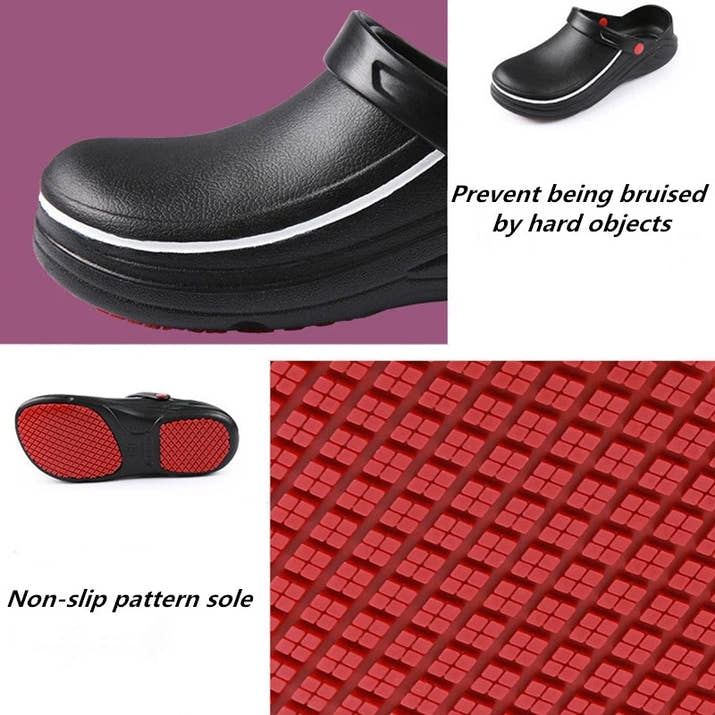 Stylowe Sandały Kuchenne Non-Slip™